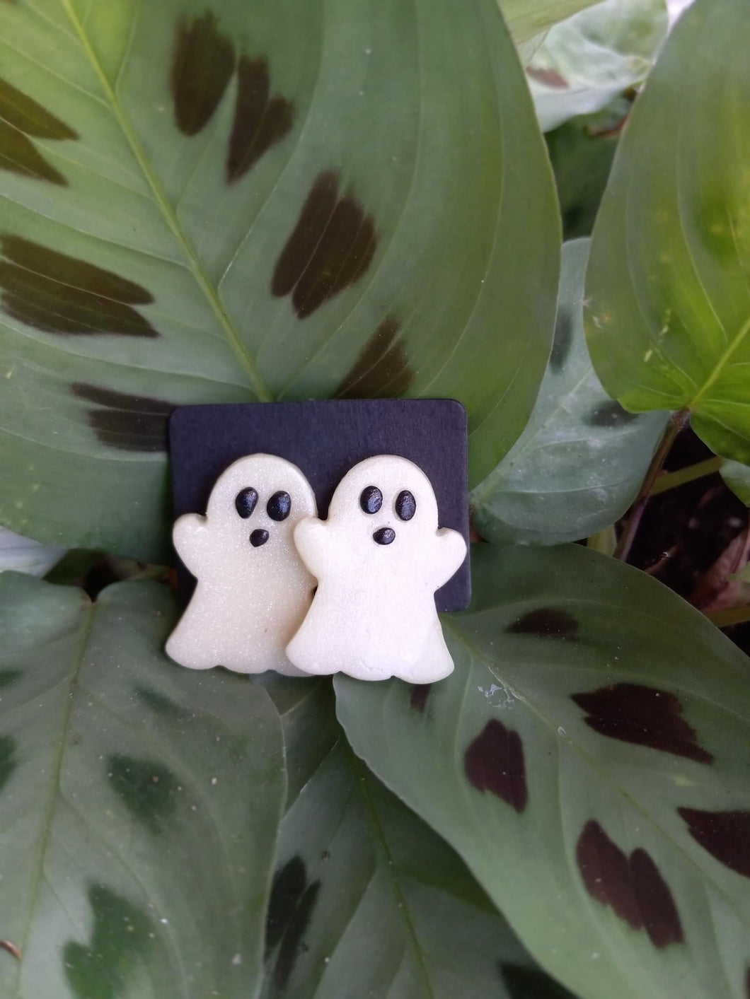 Glow in the Dark mini ghost studs